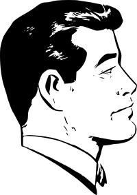 Man profile