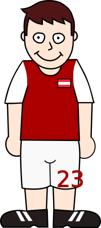Soccerplayer Austria 2021