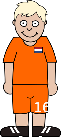 Soccerplayer Netherlands 2021