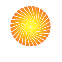 Yellow radial beams