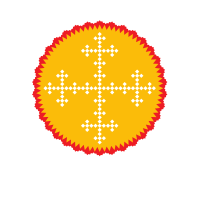 Religious symbol yellow color