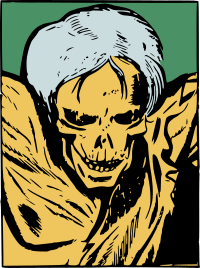 Skeleton man