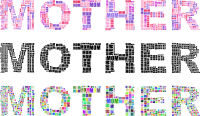 Mother Mom Typography