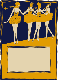 Go-go Girls Yellow Frame