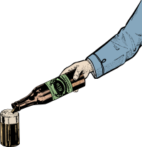 Pouring a Beer - Colour Remix