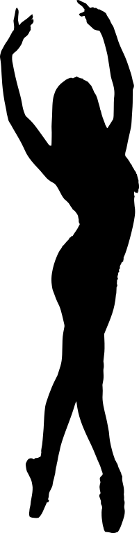 Ballerina By David Hofmann Silhouette