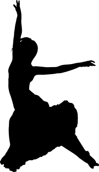 Dancer 3 By David Hofmann Silhouette