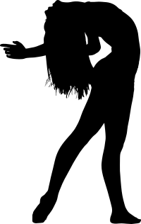 Dancer 4 By David Hofmann Silhouette