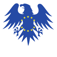 European Union flag heraldic eagle symbol