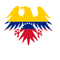 Venezuela flag heraldic eagle crest