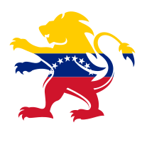 Flag of Venezuela heraldic lion