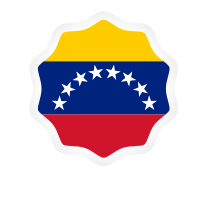Venezuelan flag sticker symbol