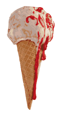 Drippy Ice Cream Cone