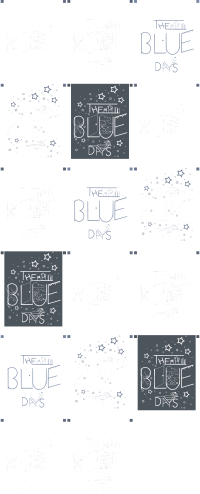 The blue days