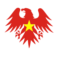 Vietnamese flag heraldic eagle