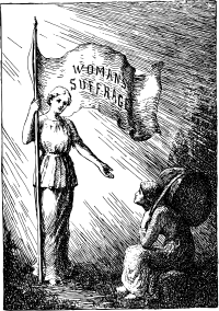 Woman's Suffrage Flag