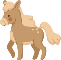 Brown Pony