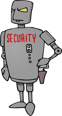 Security Robot - Colour Remix