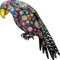 Detailed Parrot Prismatic