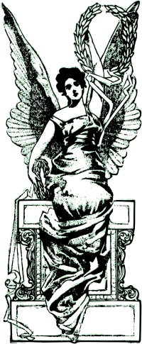 Angel with a Peace Wreath