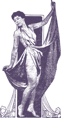 Saucy Purple Lady