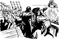 Pirate scene