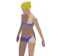 Summer - Blue Bikini