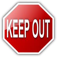 KEEP OUT