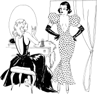 Two Girls Talk in a Bedroom