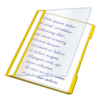 file folder yellow