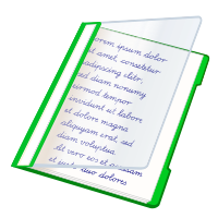 green file folder
