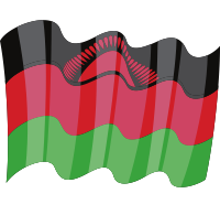 Malawi Waving Flag