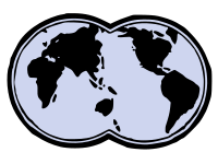Two Globe Earth