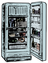 Open Fridge - Colour Remix