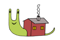 Snail and House - Colour Remix