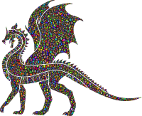 Dragon 2 By 13smok Voronoi Tiles Polyprismatic