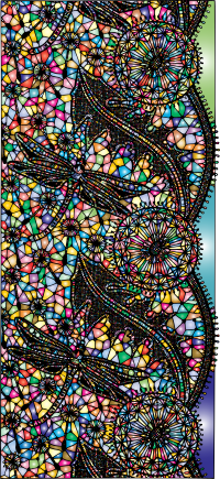 Vintage Dragonflies Design Contemporary