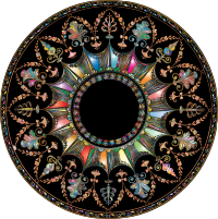 Vintage Mandala Design 2 Prismatic