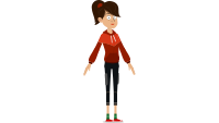 riggedanimation character 10