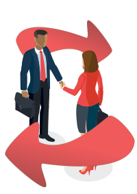 Sales Between Man and a Woman