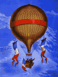 French Hot Air Balloon