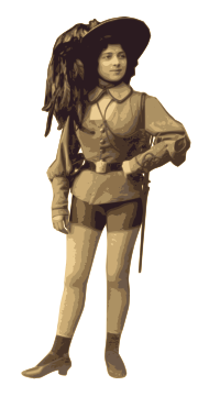 Stylish Girl in Shorts