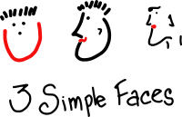 3 Simple Faces
