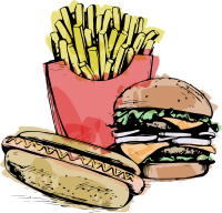 Fast Food - Colour Splash