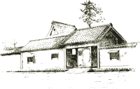 Old Japanese Traditional House - Outside 3