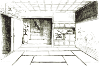 Old Japanese Traditional House - Inside 2