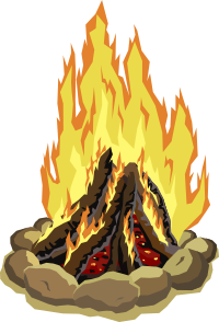 Campfire - Isolated