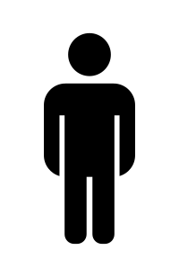 Simple Man Silhouette