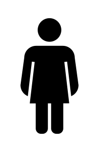 Simple Woman Silhouette