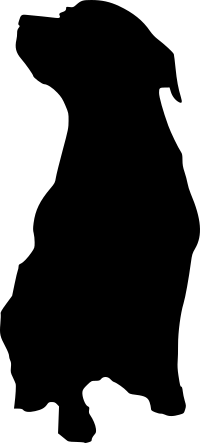 Rottweiler outline